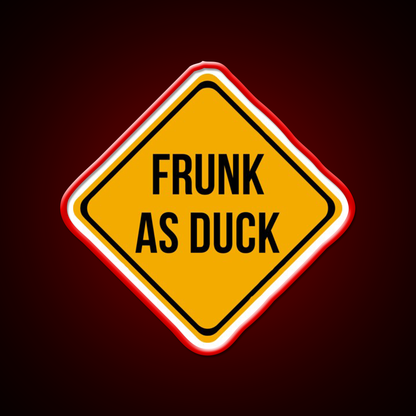 Frunk As Duck Beer Bar Decor Led Neon Sign Rgb Color - LED neon sign view 10