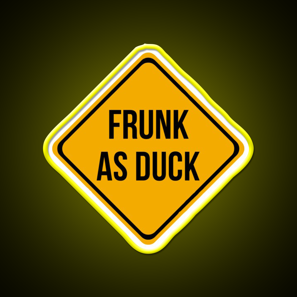 Frunk As Duck Beer Bar Decor Led Neon Sign Rgb Color - LED neon sign view 7