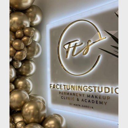 Fs Facetuning Studio 3D Backlit Channel Letters Led Light Sign - Shineneon