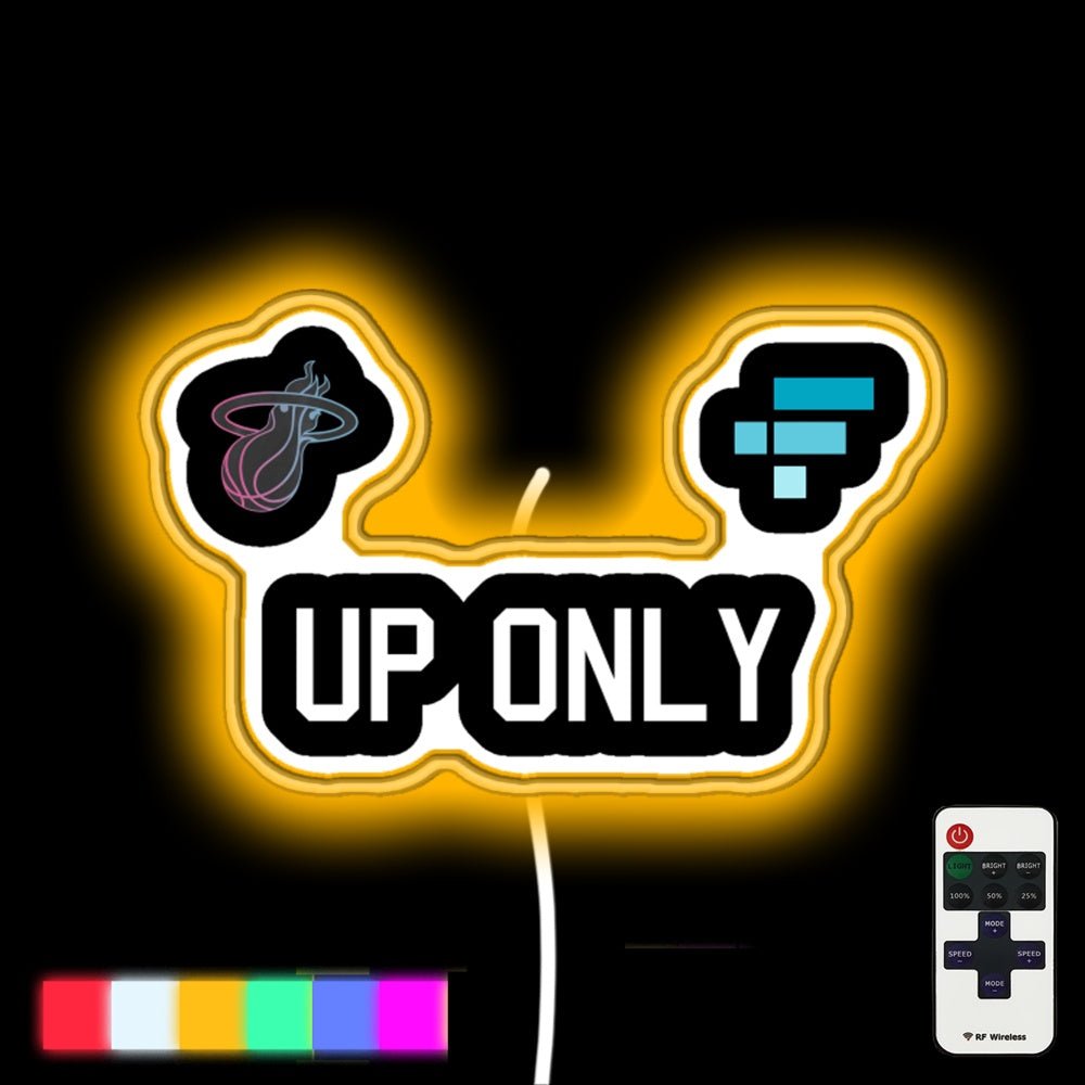 Ftx Miami Up Only Led Neon Sign - Shineneon