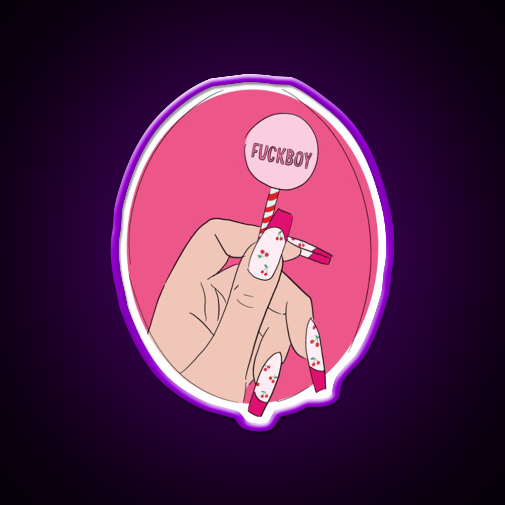Fuckboy Nail Salon Led Neon Sign Rgb Color - Shineneon