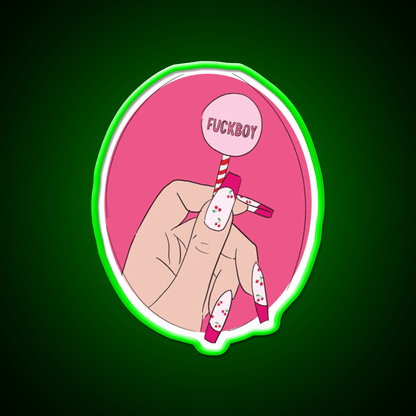 Fuckboy Nail Salon Led Neon Sign Rgb Color - Shineneon