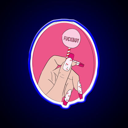 Fuckboy Nail Salon Led Neon Sign Rgb Color - Shineneon