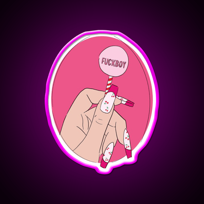 Fuckboy Nail Salon Led Neon Sign Rgb Color - Shineneon