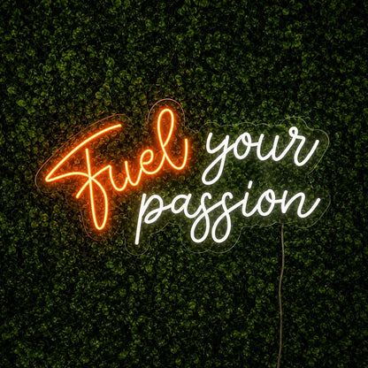 Fuel Your Passion LED Neon Sign high-converting product image
