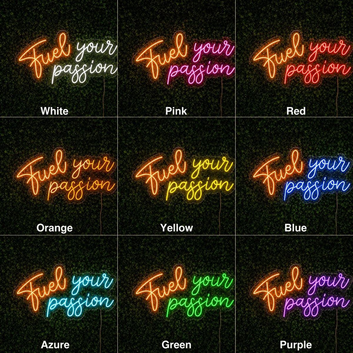 Fuel Your Passion LED Neon Sign - Shineneon