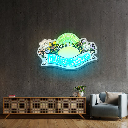 Fun Cavachon Dog Bright Colorful Pop Artwork Neon Led Signs