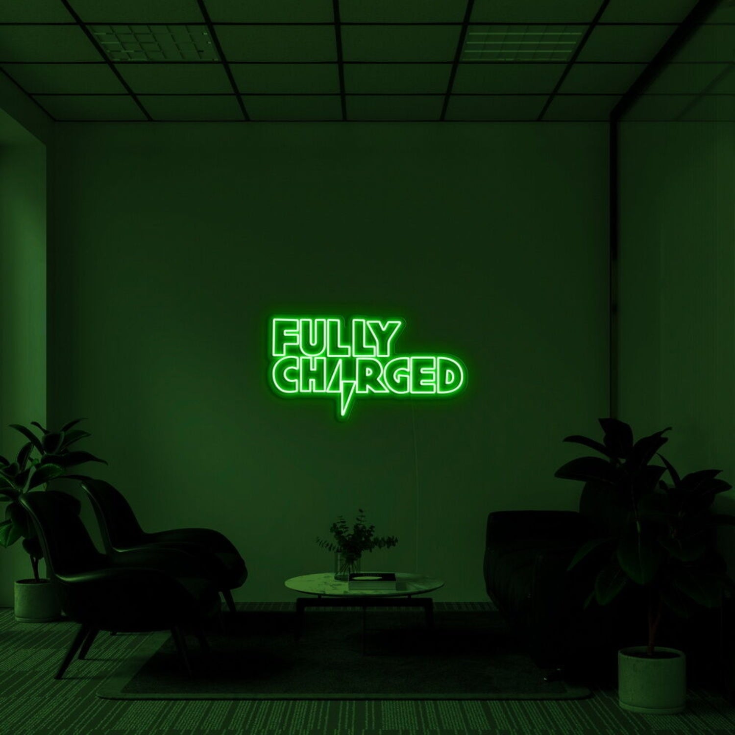 Fully Charged Led Neon Sign - Shineneon
