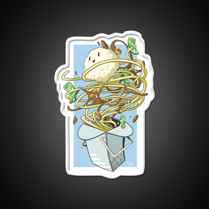 Fun Food Led Neon Sign Chinese Food Rgb Color