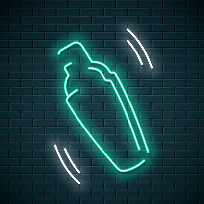 Fun Shaking Cocktail Shaker Neon Light | Shineneon