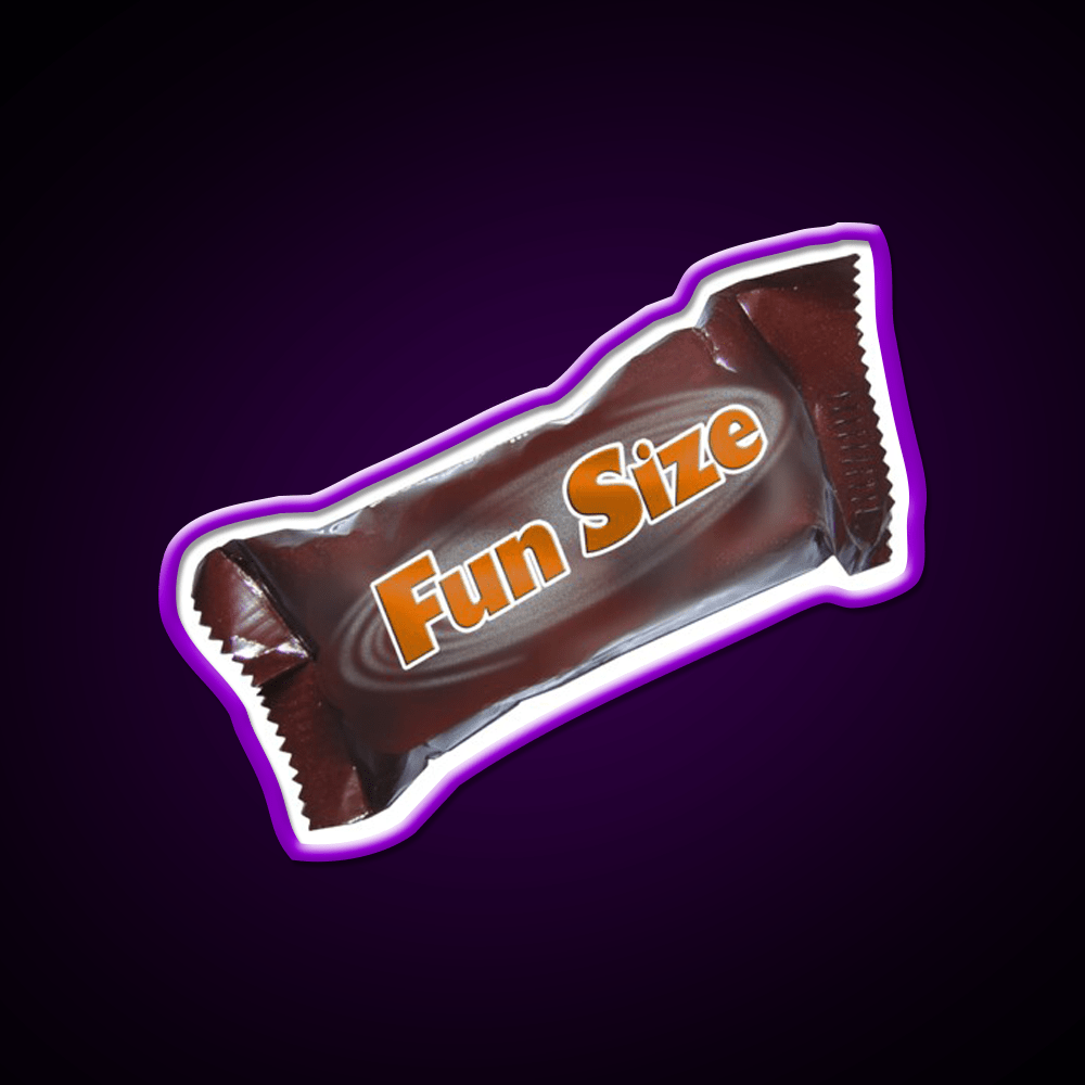 Fun Size Snack Food Led Neon Sign Rgb Color - Shineneon