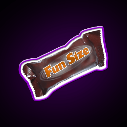 Fun Size Snack Food Led Neon Sign Rgb Color - Shineneon