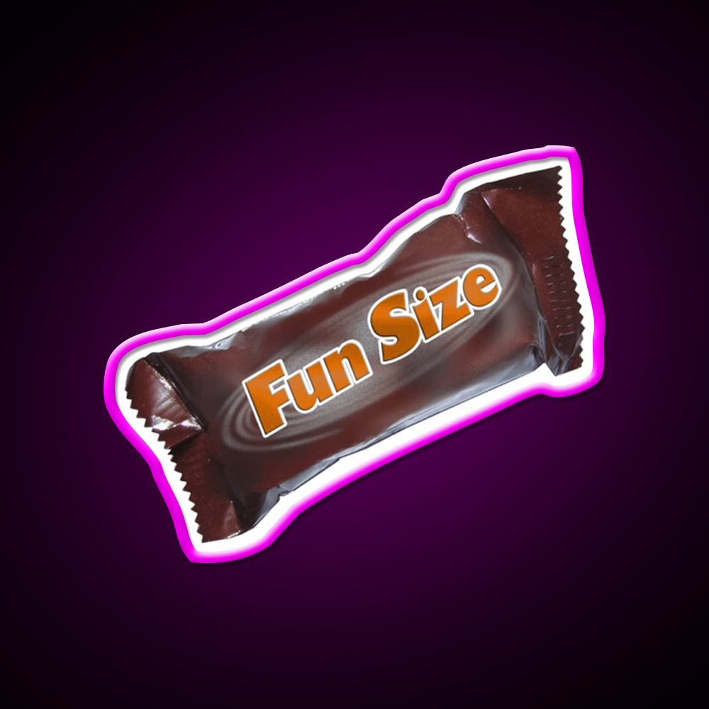 Fun Size Snack Food Led Neon Sign Rgb Color - Shineneon