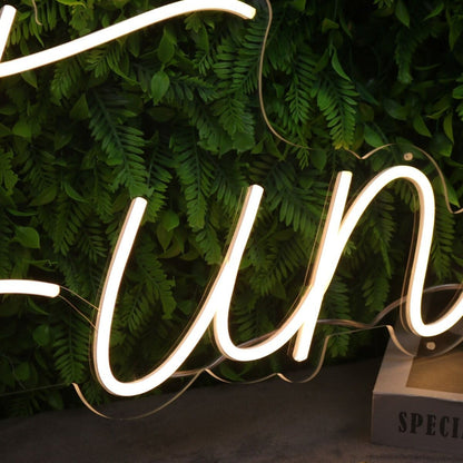 Fun Yellow Custom Led Neon Sign - Shineneon