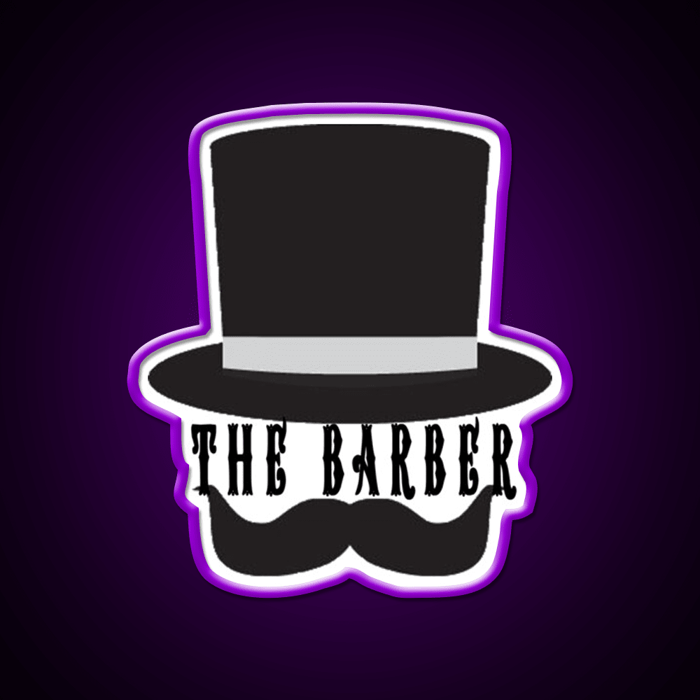 Funny Barber Funny Gift For Barbers Barber Shop Haircut Led Neon Sign - Shineneon