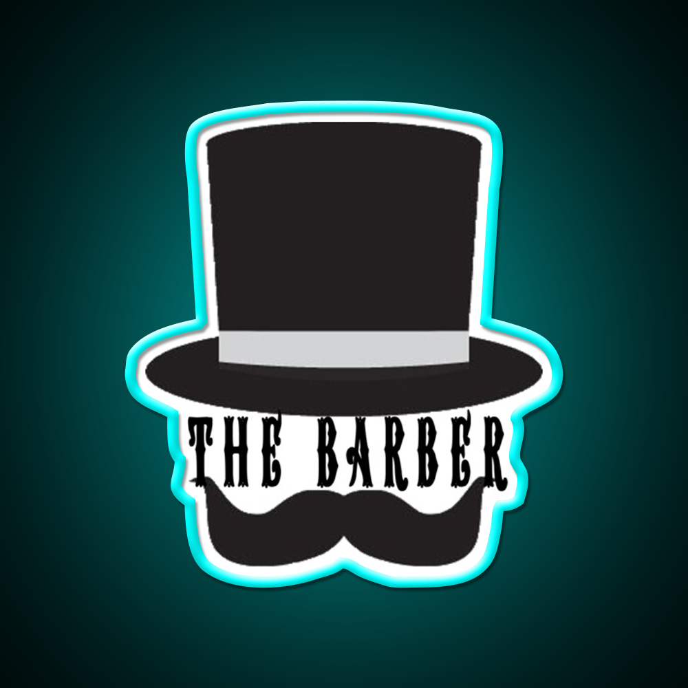 Funny Barber Funny Gift For Barbers Barber Shop Haircut Led Neon Sign