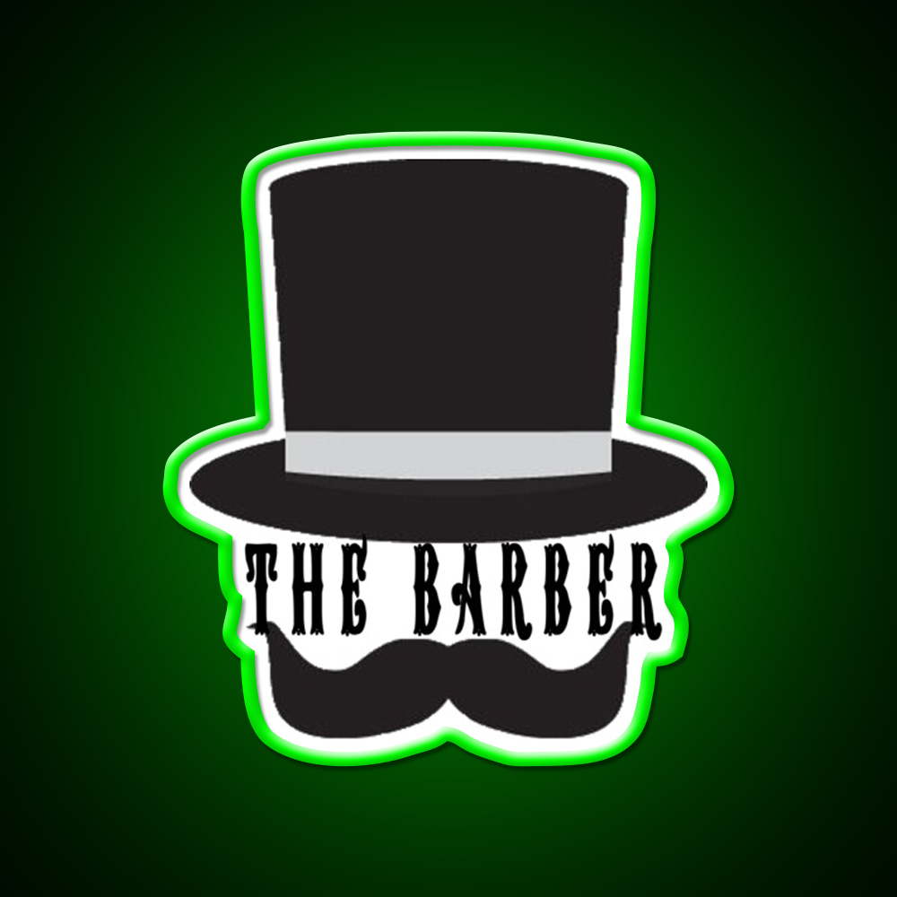 Funny Barber Funny Gift For Barbers Barber Shop Haircut Led Neon Sign