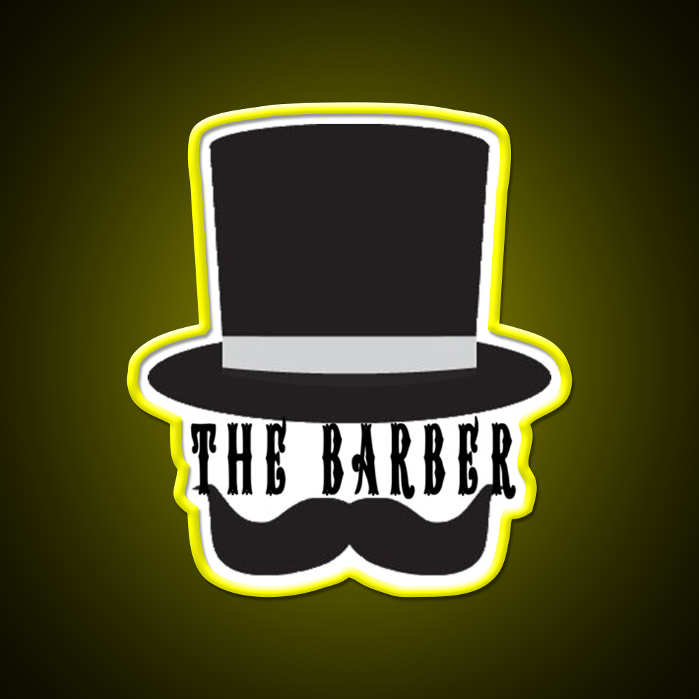 Funny Barber Funny Gift For Barbers Barber Shop Haircut Led Neon Sign