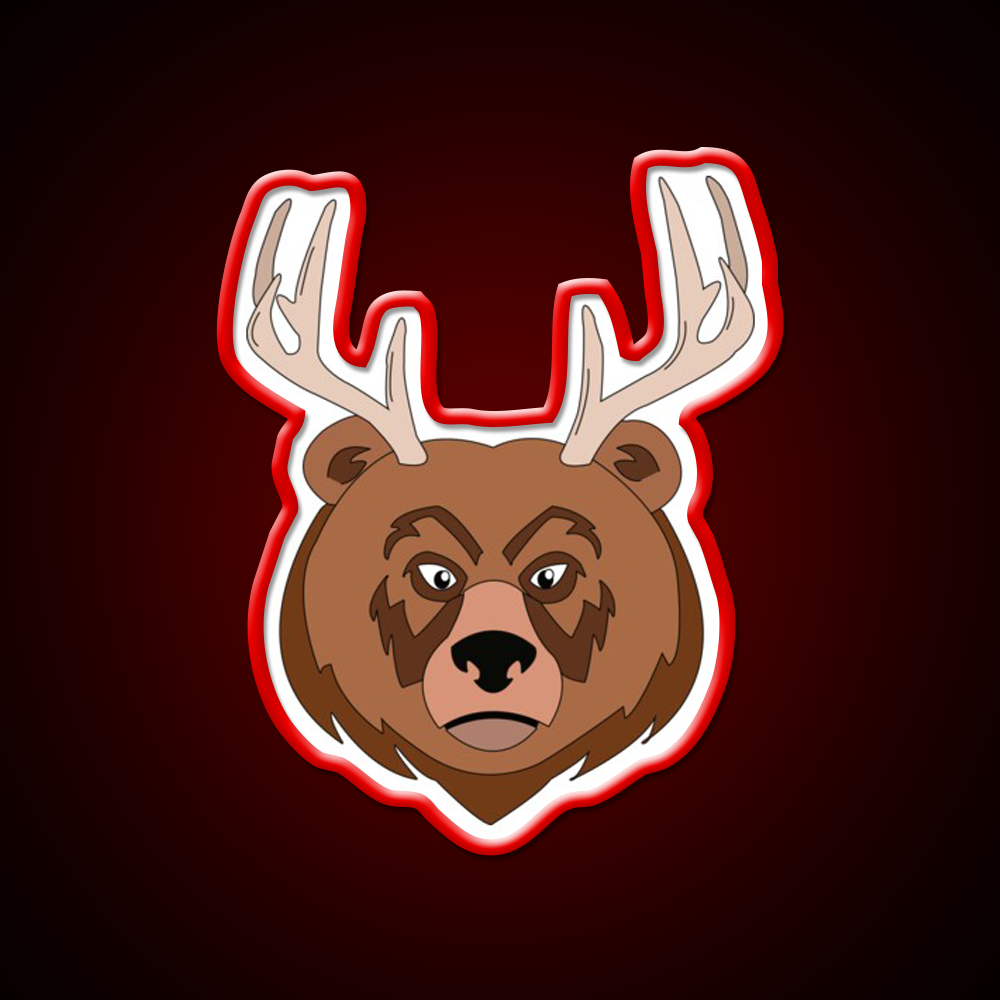 Funny Bear Beer Bar Decor Led Neon Sign Rgb Color