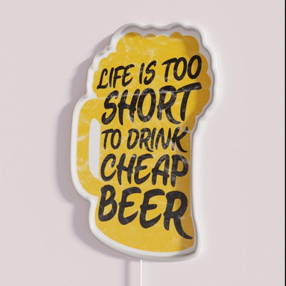 Funny Beer Gift Ideas Rgb Led Neon Sign - Shineneon