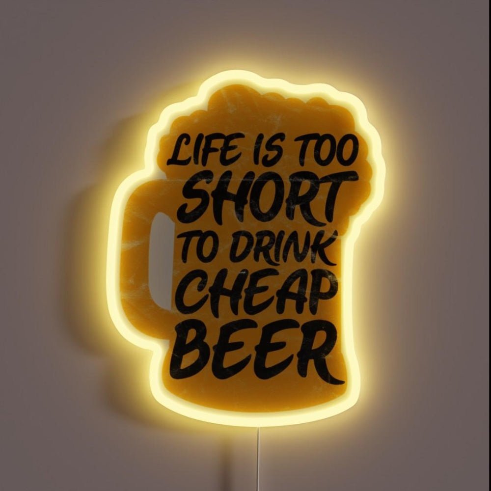 Funny Beer Gift Ideas Rgb Led Neon Sign - Shineneon