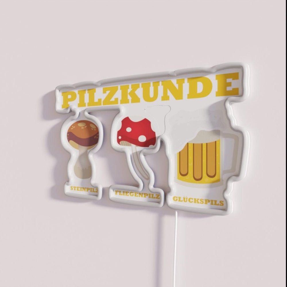 Funny Beer Sayings Mycology Jga Drinker Gift Rgb Led Neon Sign - Shineneon