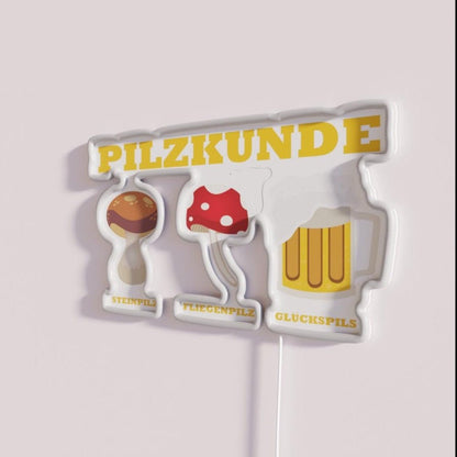 Funny Beer Sayings Mycology Jga Drinker Gift Rgb Led Neon Sign - Shineneon