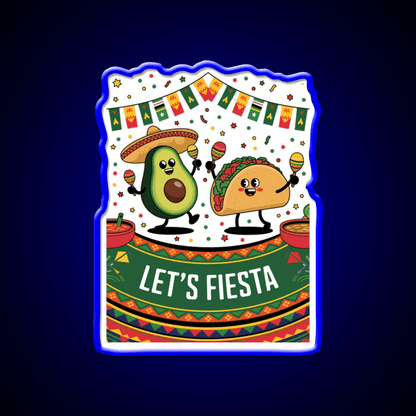 Funny Cinco De Mayo Mexican Party Taco Led Neon Sign Rgb Color - Shineneon