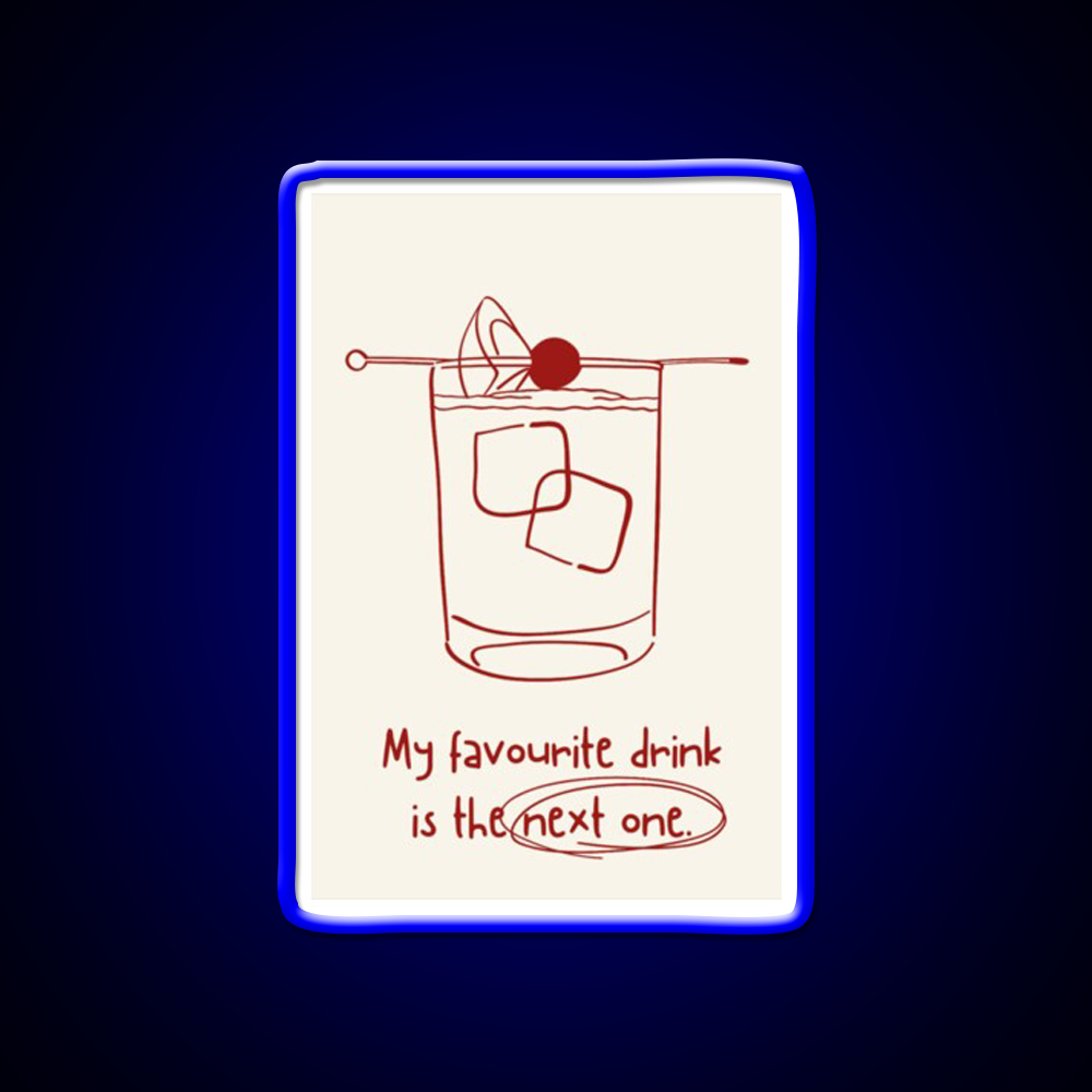 Funny Coffee Food And Drink Bar Led Neon Sign For Man Cave Rgb Color