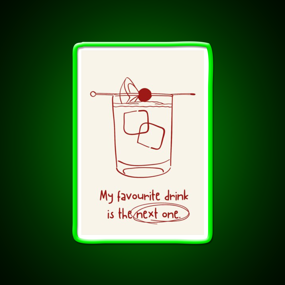 Funny Coffee Food And Drink Bar Led Neon Sign For Man Cave Rgb Color