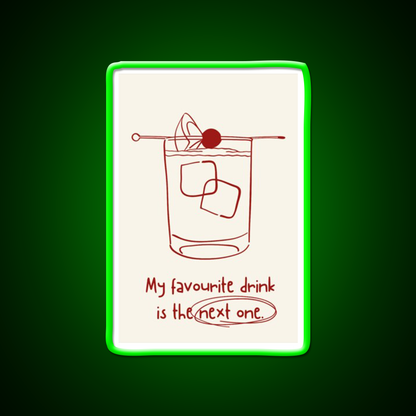 Funny Coffee Food And Drink Bar Led Neon Sign For Man Cave Rgb Color