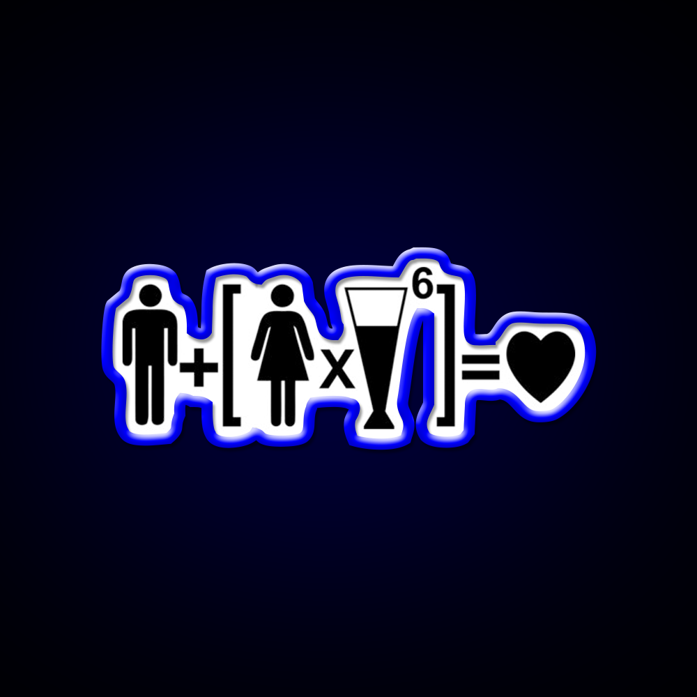 Funny Drinking Relationship Man Cave Bar Led Neon Sign Rgb Color - LED neon sign view 5