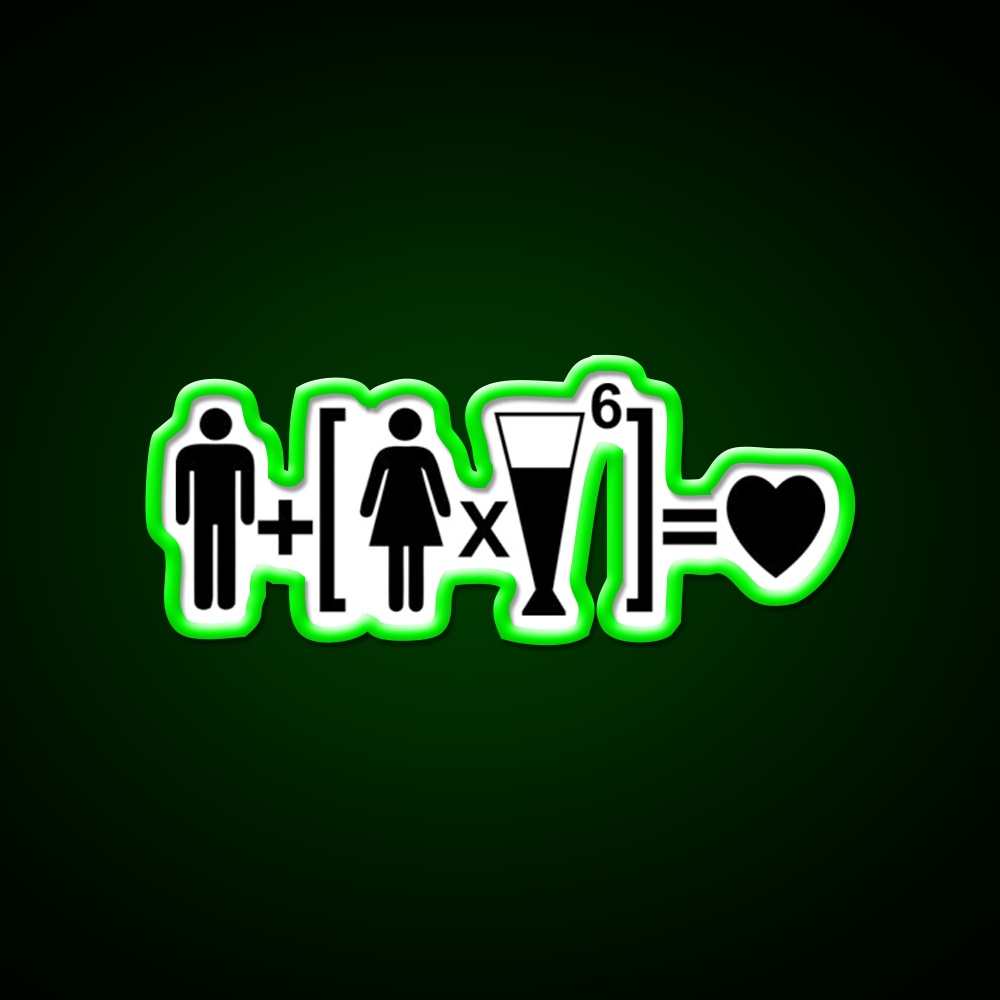 Funny Drinking Relationship Man Cave Bar Led Neon Sign Rgb Color - LED neon sign view 8