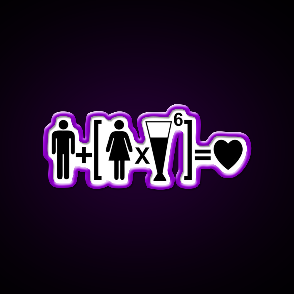 Funny Drinking Relationship Man Cave Bar Led Neon Sign Rgb Color - LED neon sign view 9