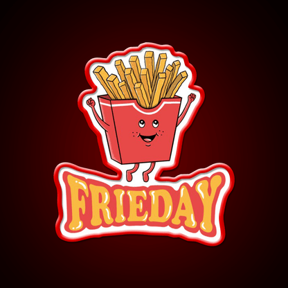 Funny Fast Food Led Neon Sign For Burger Place Rgb Color - Shineneon