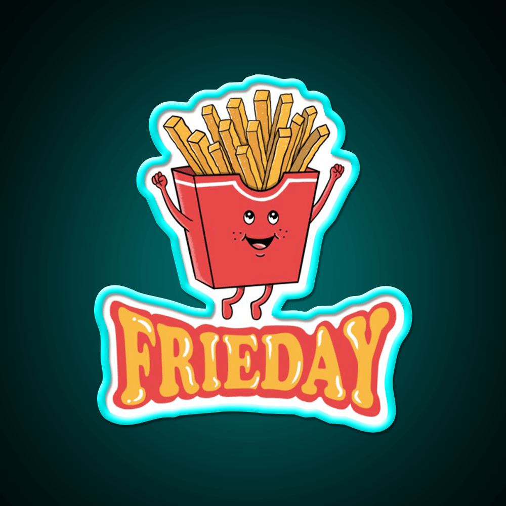 Funny Fast Food Led Neon Sign For Burger Place Rgb Color - Shineneon