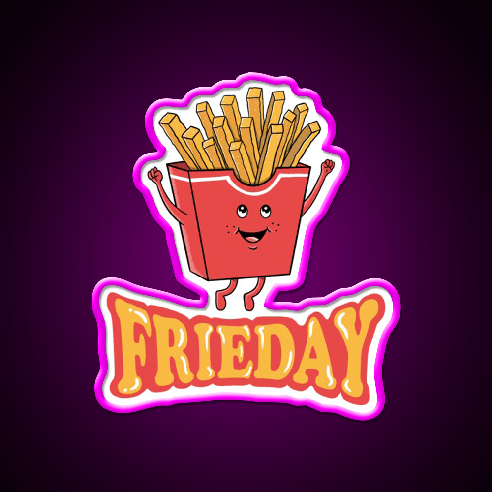 Funny Fast Food Led Neon Sign For Burger Place Rgb Color - Shineneon
