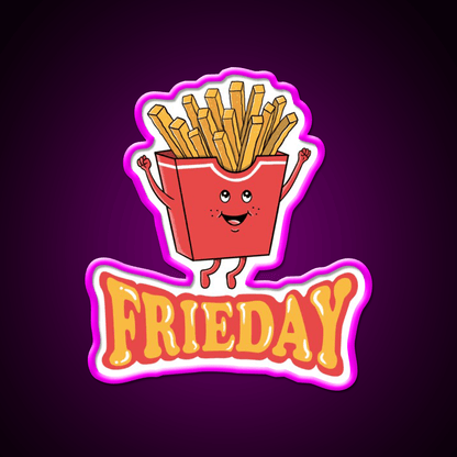 Funny Fast Food Led Neon Sign For Burger Place Rgb Color - Shineneon