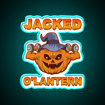 Funny Halloween Workout Sign Gym Sign Gym Fitness Led Neon Sign Rgb Color