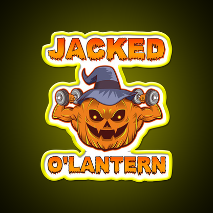 Funny Halloween Workout Sign Gym Sign Gym Fitness Led Neon Sign Rgb Color