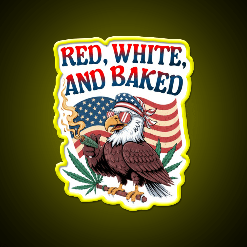 Funny Hemp Inspired Green Leaf Led Neon Sign Rgb Color - Shineneon