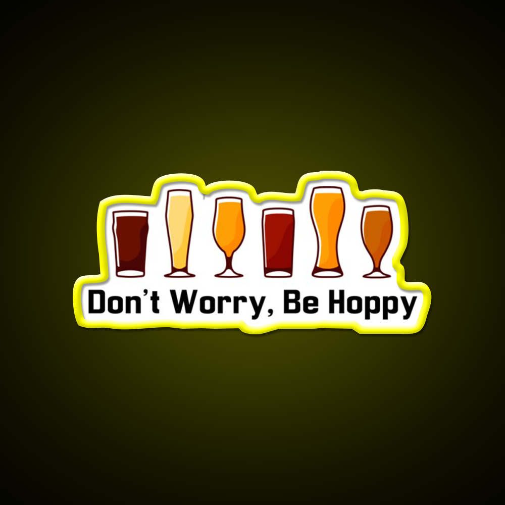 Funny Hilarious Craft Beer Pun Man Cave Bar Led Neon Sign Rgb Color - LED neon sign view 7