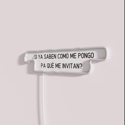 Funny Hispanic Drinking Meme Rgb Led Neon Sign - Shineneon