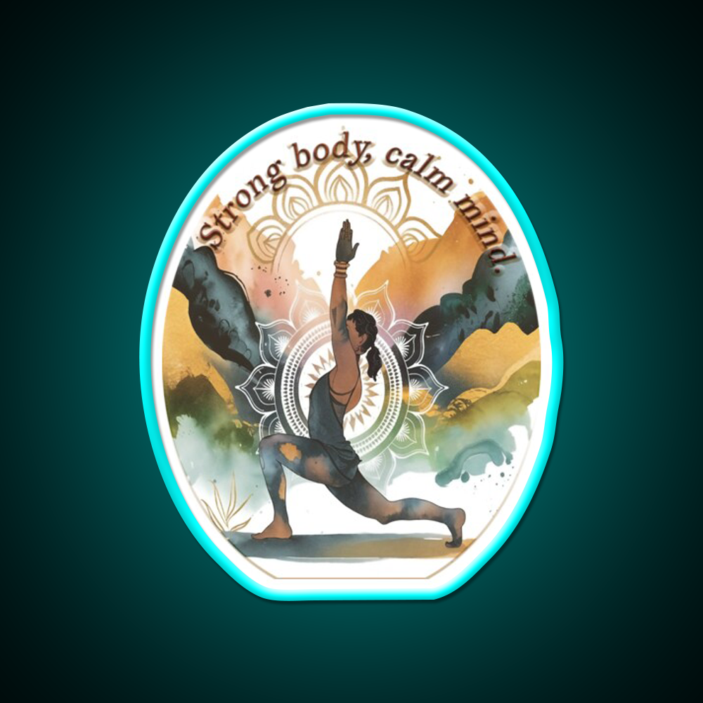 Funny Kundalini Yoga Led Neon Sign For Wellness Space Rgb Color