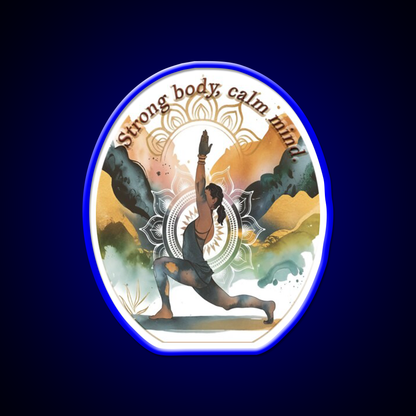 Funny Kundalini Yoga Led Neon Sign For Wellness Space Rgb Color