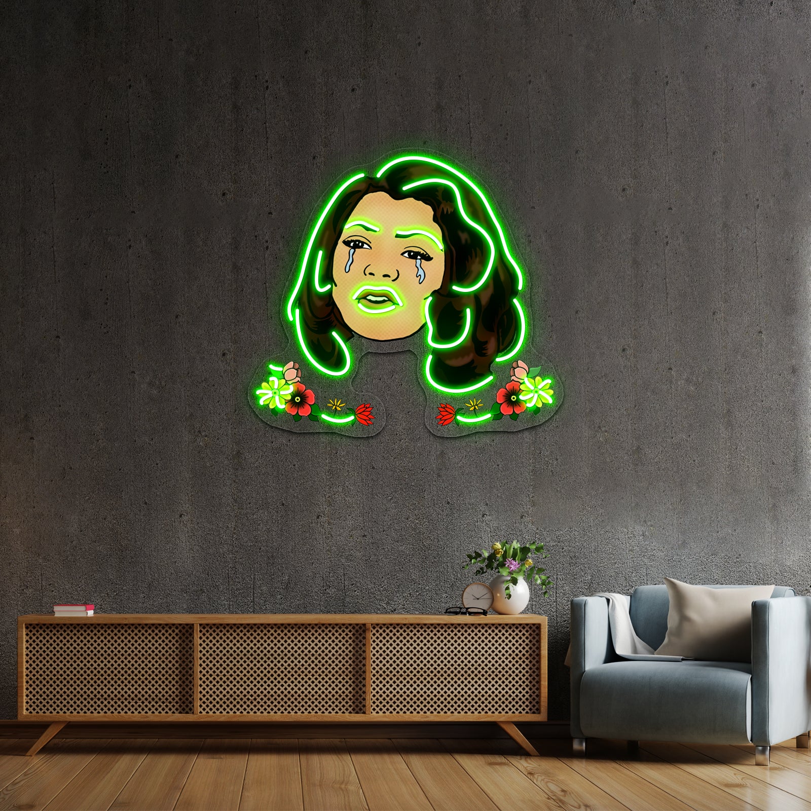 Funny Latino Cries In Spanish Artwork Neon Led Signs | Shineneon