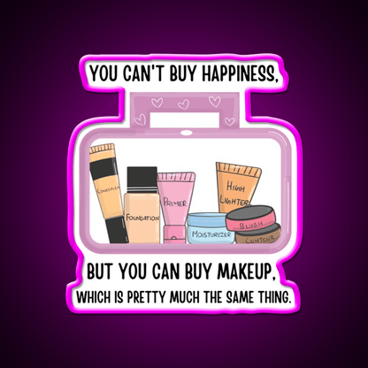 Funny Makeup Saying Nail Salon Led Neon Sign Rgb Color - Shineneon