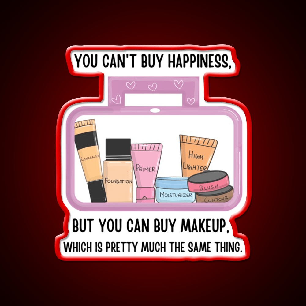 Funny Makeup Saying Nail Salon Led Neon Sign Rgb Color - Shineneon