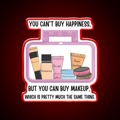 Funny Makeup Saying Nail Salon Led Neon Sign Rgb Color - Shineneon