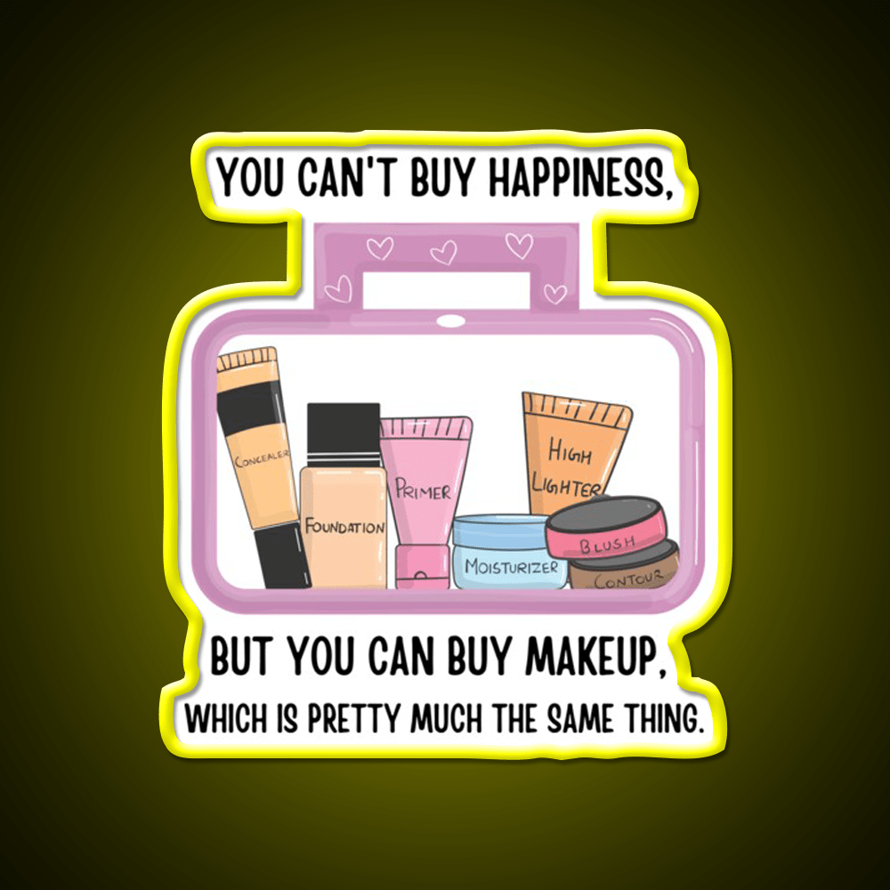 Funny Makeup Saying Nail Salon Led Neon Sign Rgb Color - Shineneon